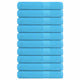 Vidaxl handdoeken frogn 10 st 100x200 cm 360 g m² turquoise