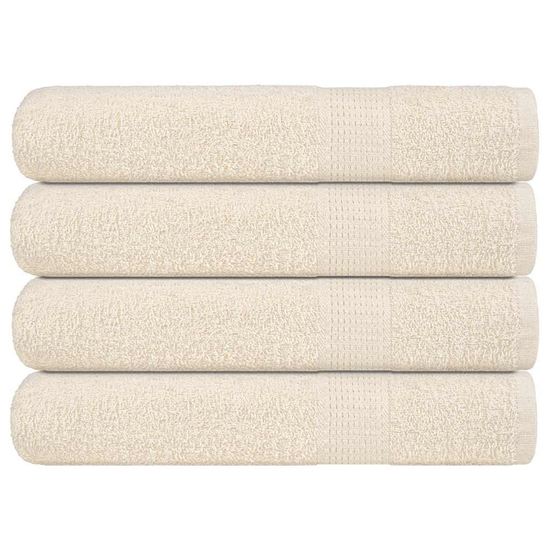 Load image into Gallery viewer, Vidaxl handdoeken frogn 4 st 100x200 cm 360 g m² crème
