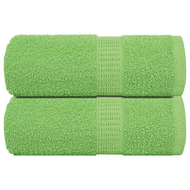 Vidaxl washandjes frogn 2 st 30x30 cm 360 g m² appelgroen