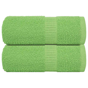 Vidaxl gastendoekjes frogn 2 st 30x50 cm 360 g m² appelgroen