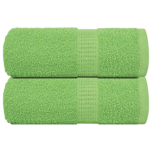 Vidaxl gastendoekjes frogn 2 st 30x50 cm 360 g m² appelgroen