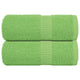 Vidaxl gastendoekjes frogn 2 st 30x50 cm 360 g m² appelgroen