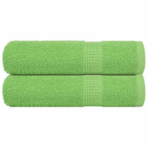 Vidaxl handdoeken frogn 2 st 50x100 cm 360 g m² appelgroen