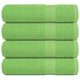 Vidaxl handdoeken frogn 4 st 50x100 cm 360 g m² appelgroen