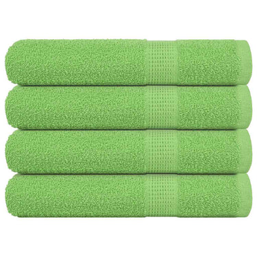 Vidaxl handdoeken frogn 4 st 100x200 cm 360 g m² appelgroen