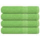 Vidaxl handdoeken frogn 4 st 100x200 cm 360 g m² appelgroen