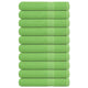 Vidaxl handdoeken frogn 10 st 100x200 cm 360 g m² appelgroen