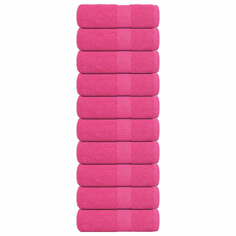 Load image into Gallery viewer, Vidaxl washandjes frogn 10 st 30x30 cm 360 g m² roze
