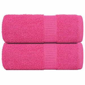 Vidaxl gastendoekjes frogn 2 st 30x50 cm 360 g m² roze