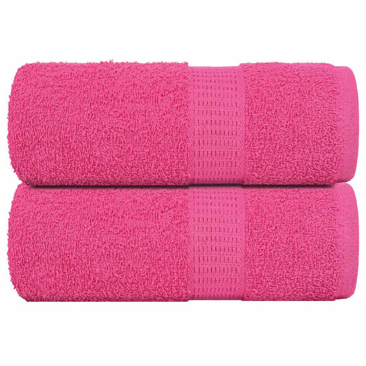 Vidaxl gastendoekjes frogn 2 st 30x50 cm 360 g m² roze