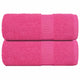 Vidaxl gastendoekjes frogn 2 st 30x50 cm 360 g m² roze