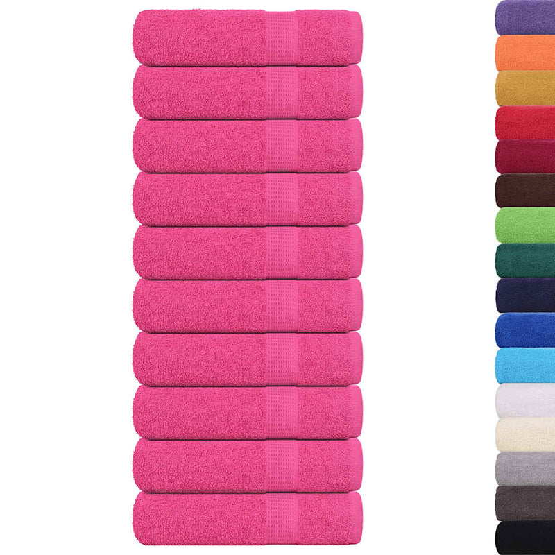 Load image into Gallery viewer, Vidaxl handdoeken frogn 10 st 50x100 cm 360 g m² roze
