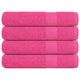 Vidaxl handdoeken frogn 4 st 100x200 cm 360 g m² roze