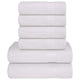 Vidaxl 6-delige handdoekenset frogn 360 g m² wit