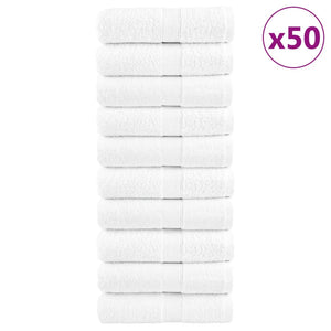 Vidaxl washandjes solund 50 st hoogwaardig 600 g m² 15x21 cm