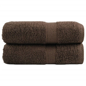 Vidaxl gastendoekjes solund 2 st 600 g m² 30x50 cm bruin