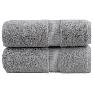 Vidaxl gastendoekjes solund 2 st 600 g m² 30x50 cm grijs