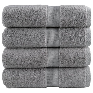 Vidaxl gastendoekjes solund 4 st 600 g m² 30x50 cm grijs