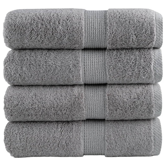 Vidaxl gastendoekjes solund 4 st 600 g m² 30x50 cm grijs