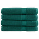 Vidaxl saunadoeken solund 4 st 600 g m² 80x200 cm groen