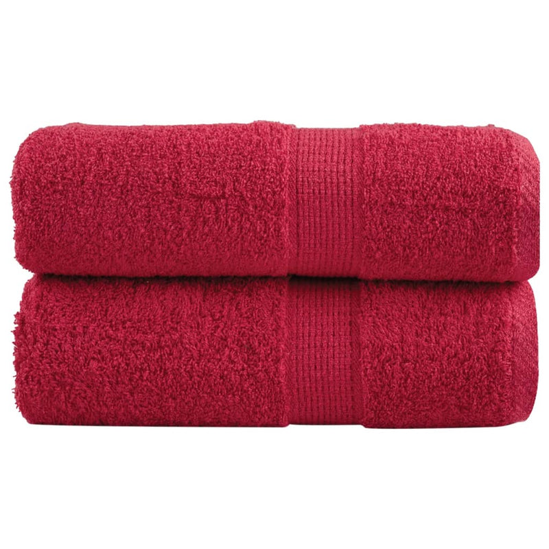 Load image into Gallery viewer, Vidaxl gastendoekjes solund 2 st 600 g m² 30x30 cm rood
