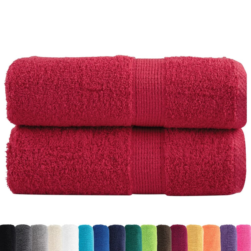 Load image into Gallery viewer, Vidaxl gastendoekjes solund 2 st 600 g m² 30x30 cm rood
