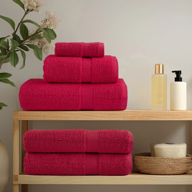 Load image into Gallery viewer, Vidaxl gastendoekjes solund 10 st 600 g m² 30x30 cm rood
