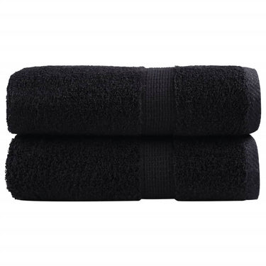 Vidaxl gastendoekjes solund 2 st 600 g m² 30x50 cm zwart