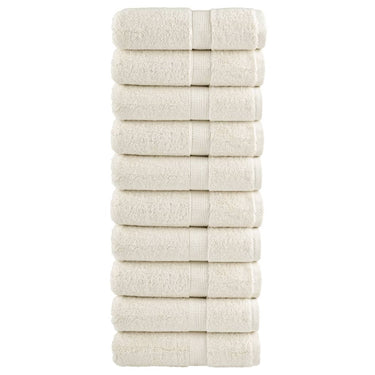 Vidaxl gastendoekjes solund 10 st 600 g m² 30x50 cm crèmekleurig