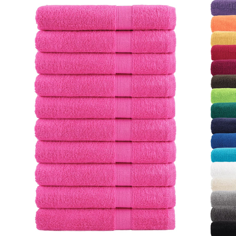 ギャラリービューアに画像をロードする, Vidaxl saunadoeken solund 10 st 600 g m² 80x200 cm roze
