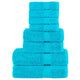 Vidaxl 8-delige handdoekenset solund 600 g m² turquoise