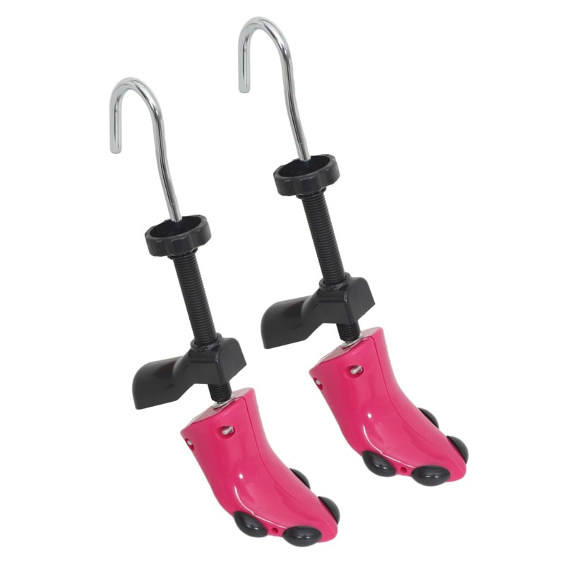 Load image into Gallery viewer, Vidaxl schoenspanners met schoenlepel eu 34-40 kunststof roze
