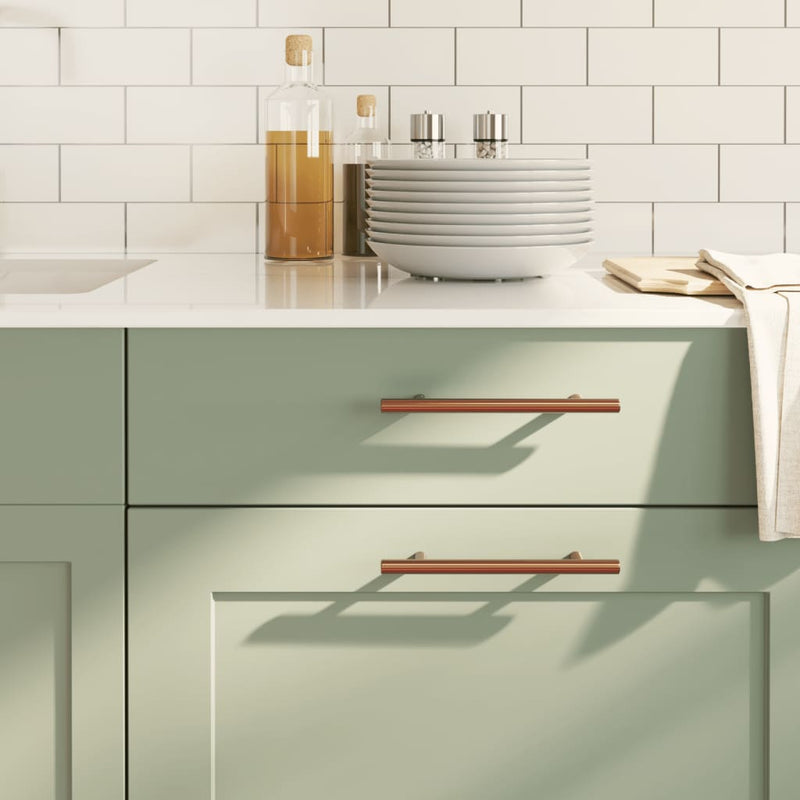 Load image into Gallery viewer, VidaXL Handvatten 20 st 128 mm roestvrij staal bronskleurig
