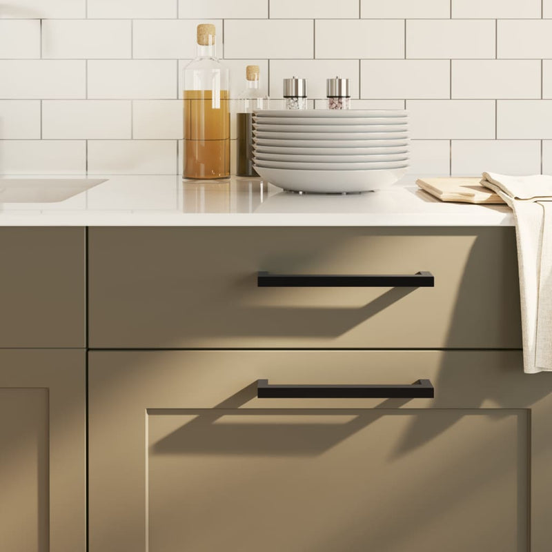 Load image into Gallery viewer, Vidaxl handvatten 20 st 192 mm roestvrij staal zwart
