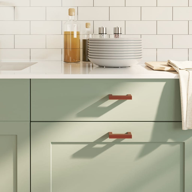 Load image into Gallery viewer, Vidaxl handvatten 20 st 64 mm roestvrij staal bronskleurig
