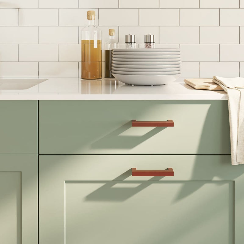 Load image into Gallery viewer, Vidaxl handvatten 20 st 96 mm roestvrij staal bronskleurig
