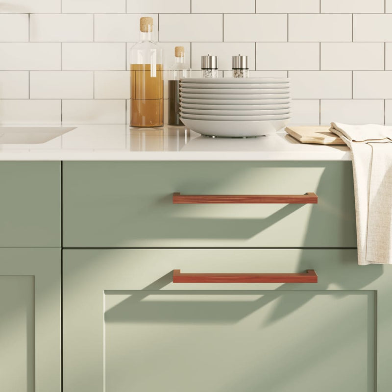 Load image into Gallery viewer, VidaXL Handvatten 10 st 224 mm roestvrij staal bronskleurig
