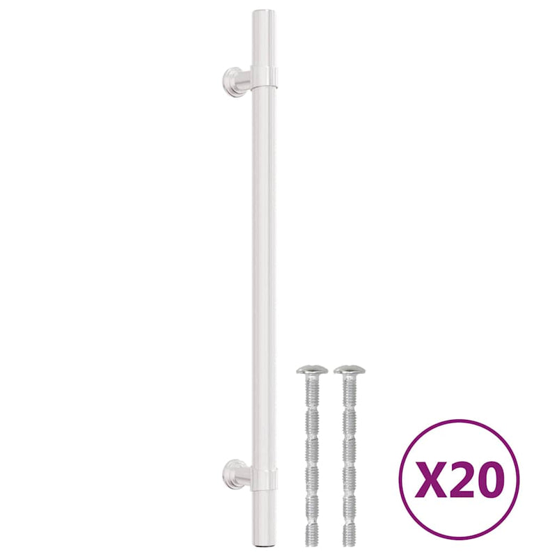 Load image into Gallery viewer, Vidaxl handvatten 20 st 192 mm roestvrij staal zilverkleurig
