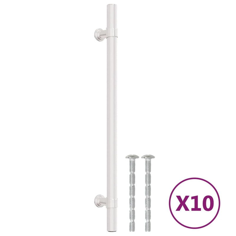 Load image into Gallery viewer, Vidaxl handvatten 10 st 192 mm roestvrij staal zilverkleurig
