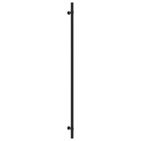 Vidaxl handvatten 10 st 480 mm roestvrij staal zwart
