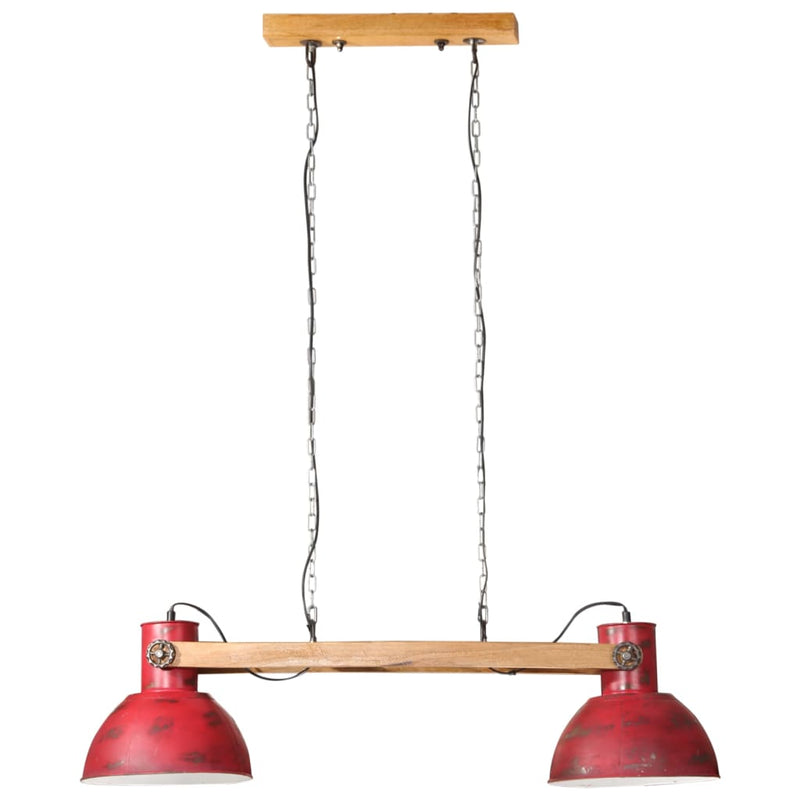 Load image into Gallery viewer, Vidaxl hanglamp 25 w e27 85x28x109 cm verweerd rood
