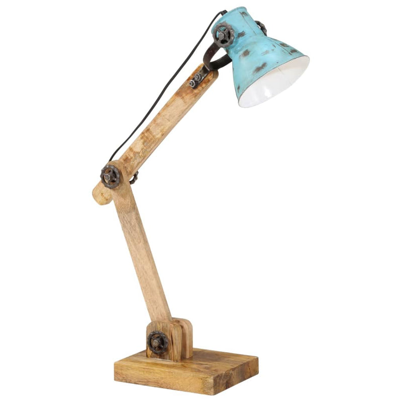 Load image into Gallery viewer, Vidaxl bureaulamp 25 w e27 23x18x96 cm verweerd blauw
