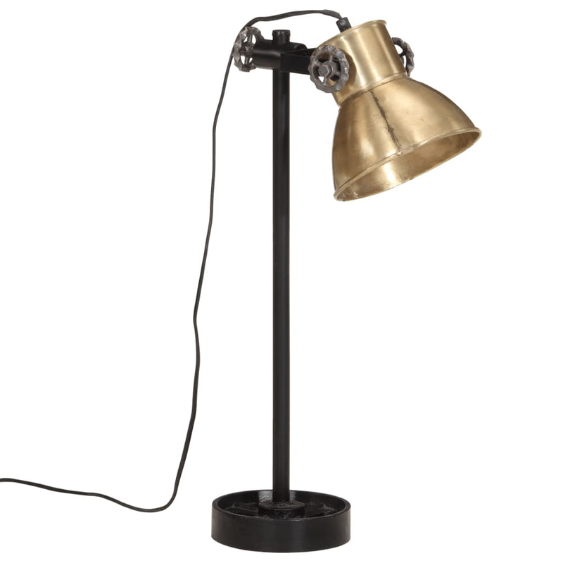 Load image into Gallery viewer, Vidaxl bureaulamp 25 w e27 15x15x55 cm antiek messing
