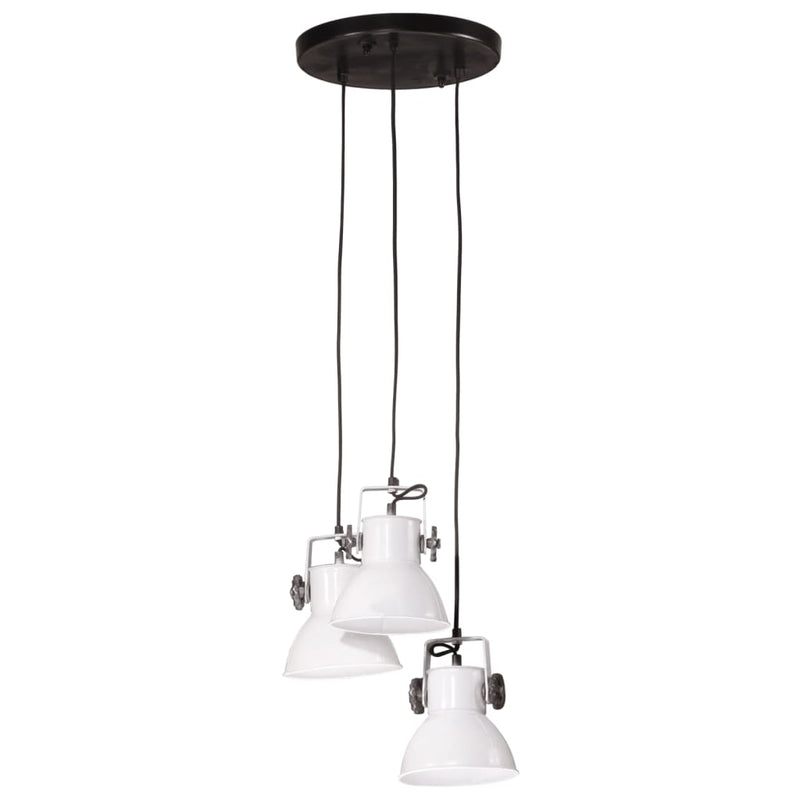 Load image into Gallery viewer, Vidaxl hanglamp 25 w e27 30x30x100 wit
