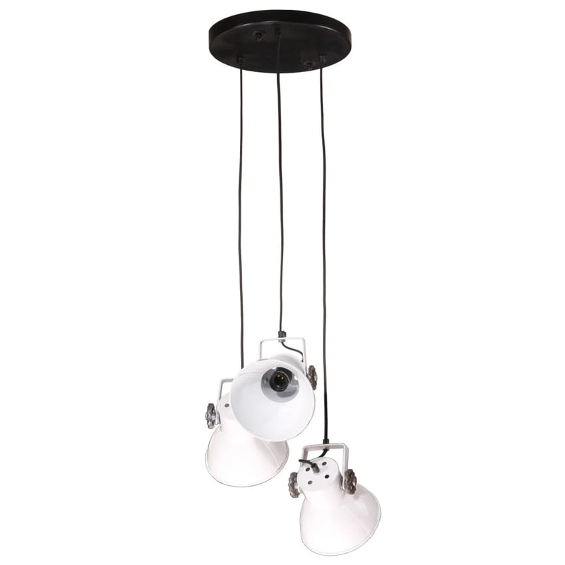 Load image into Gallery viewer, Vidaxl hanglamp 25 w e27 30x30x100 wit
