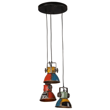 Vidaxl hanglamp 25 w e27 30x30x100 cm meerkleurig