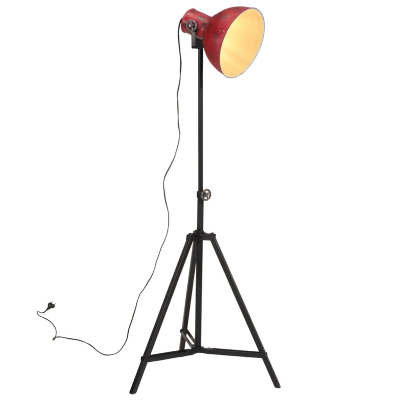 Load image into Gallery viewer, Vidaxl vloerlamp 25 w e27 61x61x90 150 cm verweerd rood
