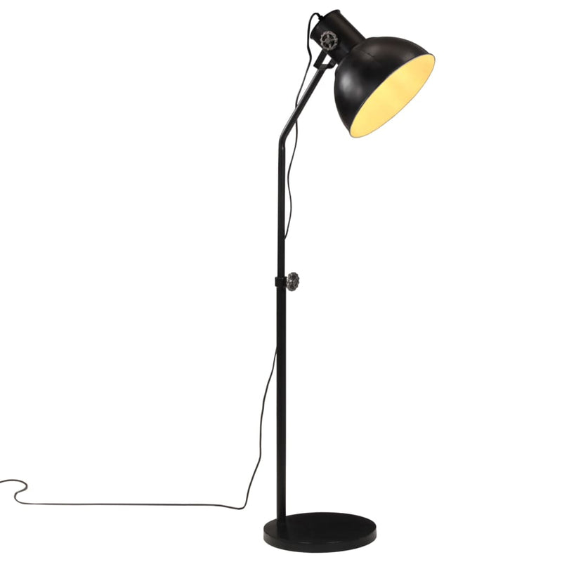 Load image into Gallery viewer, Vidaxl vloerlamp 25 w e27 30x30x90-150 cm zwart
