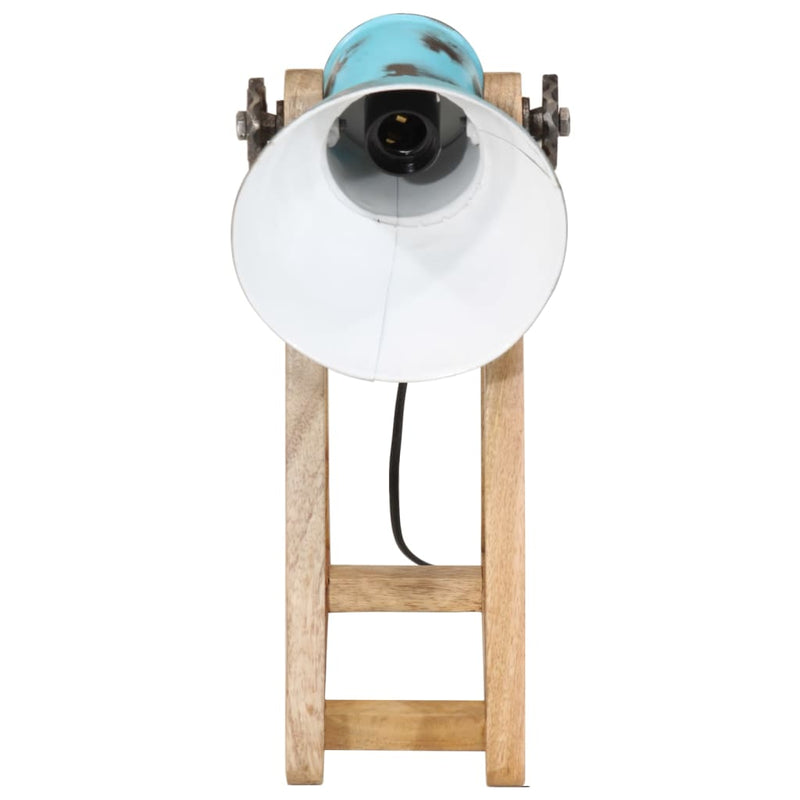 Load image into Gallery viewer, Vidaxl bureaulamp 25 w e27 30x17x40 cm verweerd blauw
