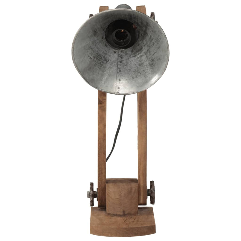 Load image into Gallery viewer, Vidaxl bureaulamp 25 w e27 23x13x52 cm vintage zilverkleurig
